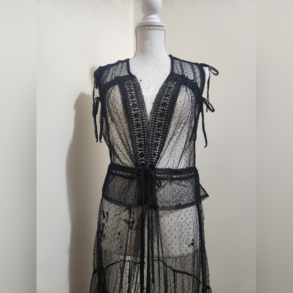 NWT Express Lace Duster - Picture 2 of 6